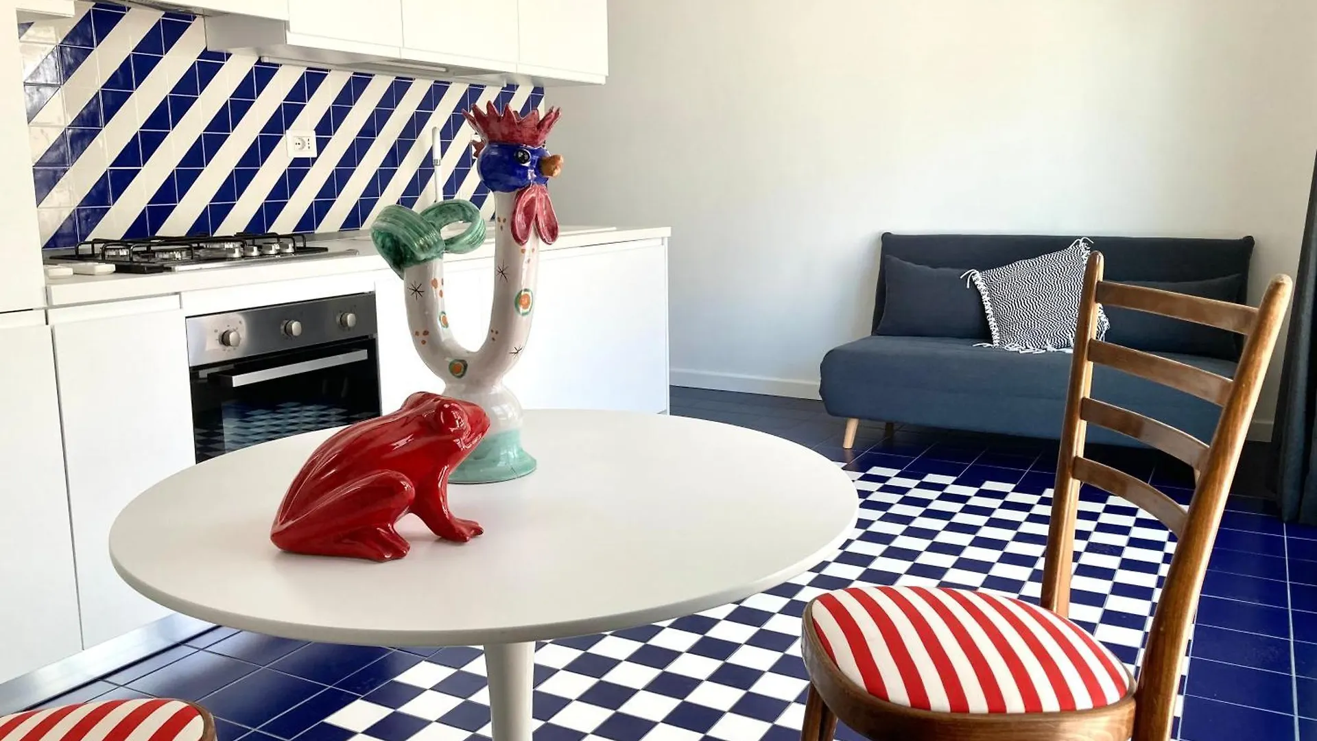 Maison Blue Con Patio Fregenae Apartment