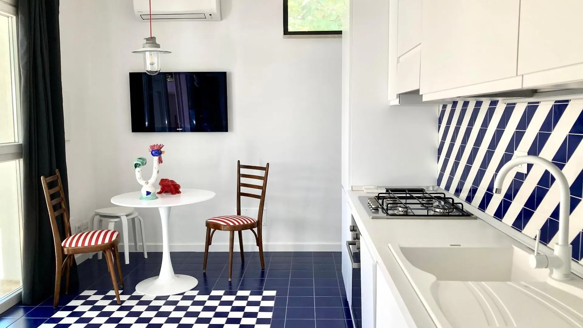 Apartment Maison Blue Con Patio Fregenae